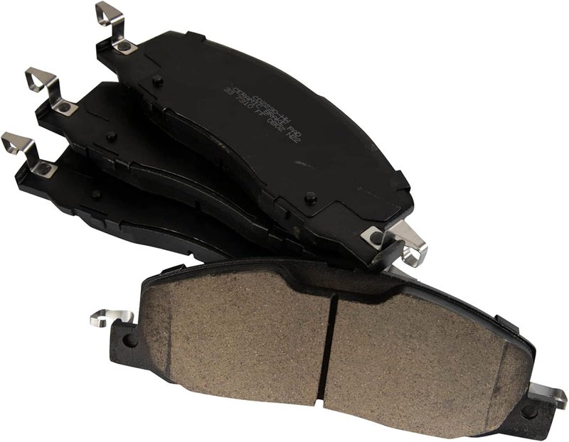 TRQ Front Brake Pads Ceramic Compatible with 2020-2022 Ford Explorer 2020-2022 Lincoln Aviator - Image 5